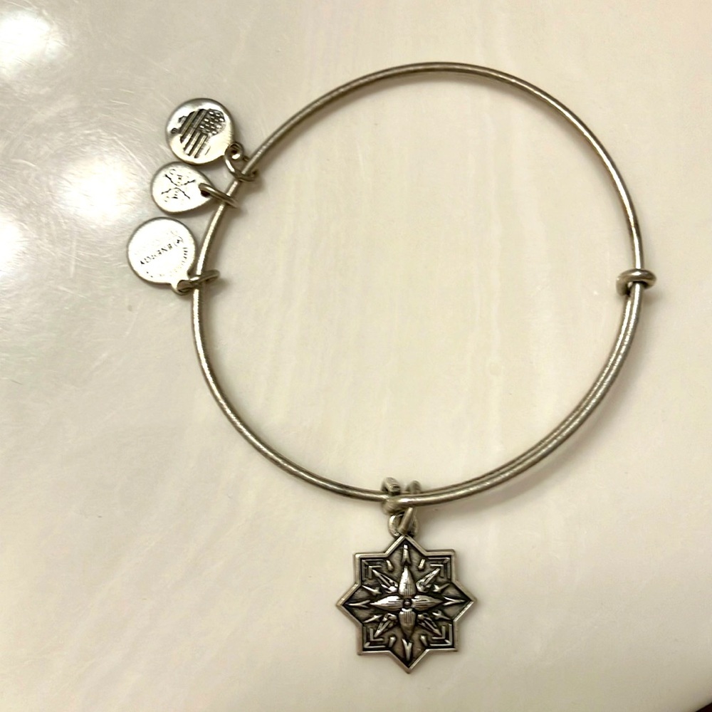 Alex and Ani Healing Love Charm Bangle